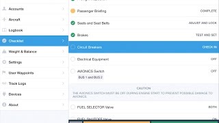 ForeFlight Feature Focus: Checklist
