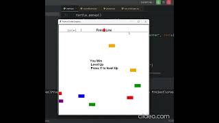 Turtle Road Crossing Game #python #turtlegraphics #commentforsoursecode