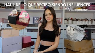 HAUL DE LO QUE RECIBO SIENDO INFLUENCER DE MAQUILLAJE!!