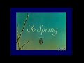 To Spring (1936, ToonHeads airing)