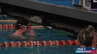 Quintin McCarty Wins | Men’s 50y Free A Final | 2021 Speedo Winter Junior Championships - West