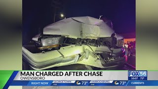 Owensboro chase ends in crash, DUI arrest