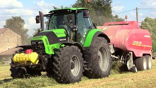 Deutz Fahr 7250 TTV + Laverda LB 12.85 big baler | Pressatura - Fienagione 2021