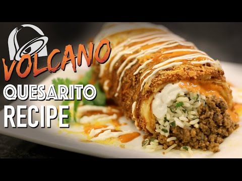 DIY Volcano Quesarito & Lava Sauce DIY Volcano Quesarito & Lava Sauce