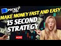 15 Second Strategy for Pocket Option - Make Money Fast and Easy | Pocket Option Strategy |