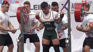 Damian Nam - 8th Place 745kg Total - 83kg Class 2019 IPF Classic Worlds