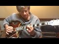 ibanez am93me nt test in clean sound bluesy by stéphan chraibi