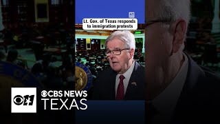 Dan Patrick vs. Immigration Protesters in North Texas