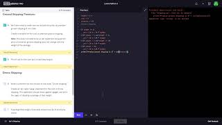 Sal's Shipping Python Project - Codecademy Python 3