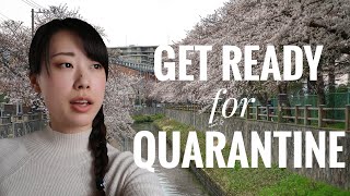 Get Ready For Self-quarantine + Last Cherry Blossom // JAPAN