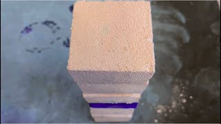 Hydrophobic hm blocks 🍃💜🍃gym chalk asmr