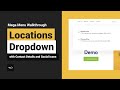 Enhanced (formerly Mega) Menu Walkthrough – Contact Details and Social Icons