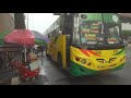 Philippines, Bulacan, arriving with bus at SM City Fairview