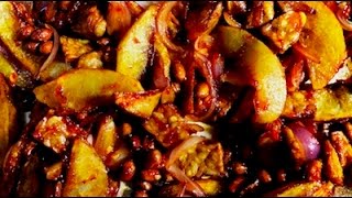 Tempeh Sambal | Tempeh/Tempe in Spicy Gravy | Vegan Tempe in Chili