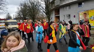 Rosenmontagszug 2019 dortmund,Germany