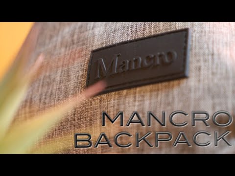 Mancro Anti-Theft Laptop Backpack Review: A Great Bag For On The Go