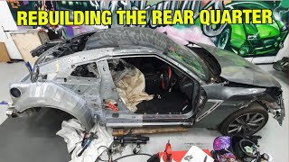Rebuilding a salvage NISSAN GTR PART 10 (SOLD THE RS6)