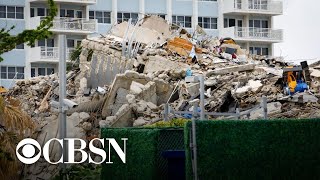 Engineer investigating Surfside collapse: "it's like taking three 3,000-piece puzzles and throwin…