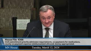 House Public Safety Finance and Policy Committee 3/12/24