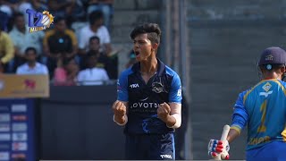Yashasvi Jaiswal makes the Knights spin with his leg-breaks