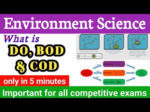 Difference Between BOD And COD || DO, BOD & COD || EVS || Environmental ...