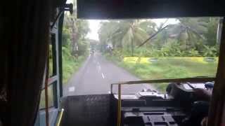 Kerala Bus Speeding. Silver line jet RTC bus  Super speed. Calicut to Ernakulam (4k)