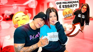 PROVOQUEI MUITO CIÚMES NA MINHA NAMORADA COM AMIGA DELA! *nível hard* KKKKKKKK