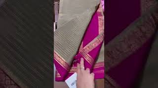 326K VIEWS RESTOCKED ON A GREAT DEMAND | KSIC PURE MYSORE SILK SAREE |