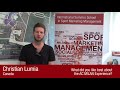 International Summer School in Sport Marketing Management - Participant - Christian Lumia