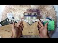 📦 ammoon am 17cf flat board kalimba unboxing and sound test