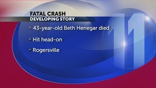 THP identifies woman killed in Hawkins County crash