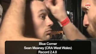 Fight 7 // MMA // James Myers (Team McNulty Bjj / K1) vs Sean Meaney (CRA West Wales) //  70kg