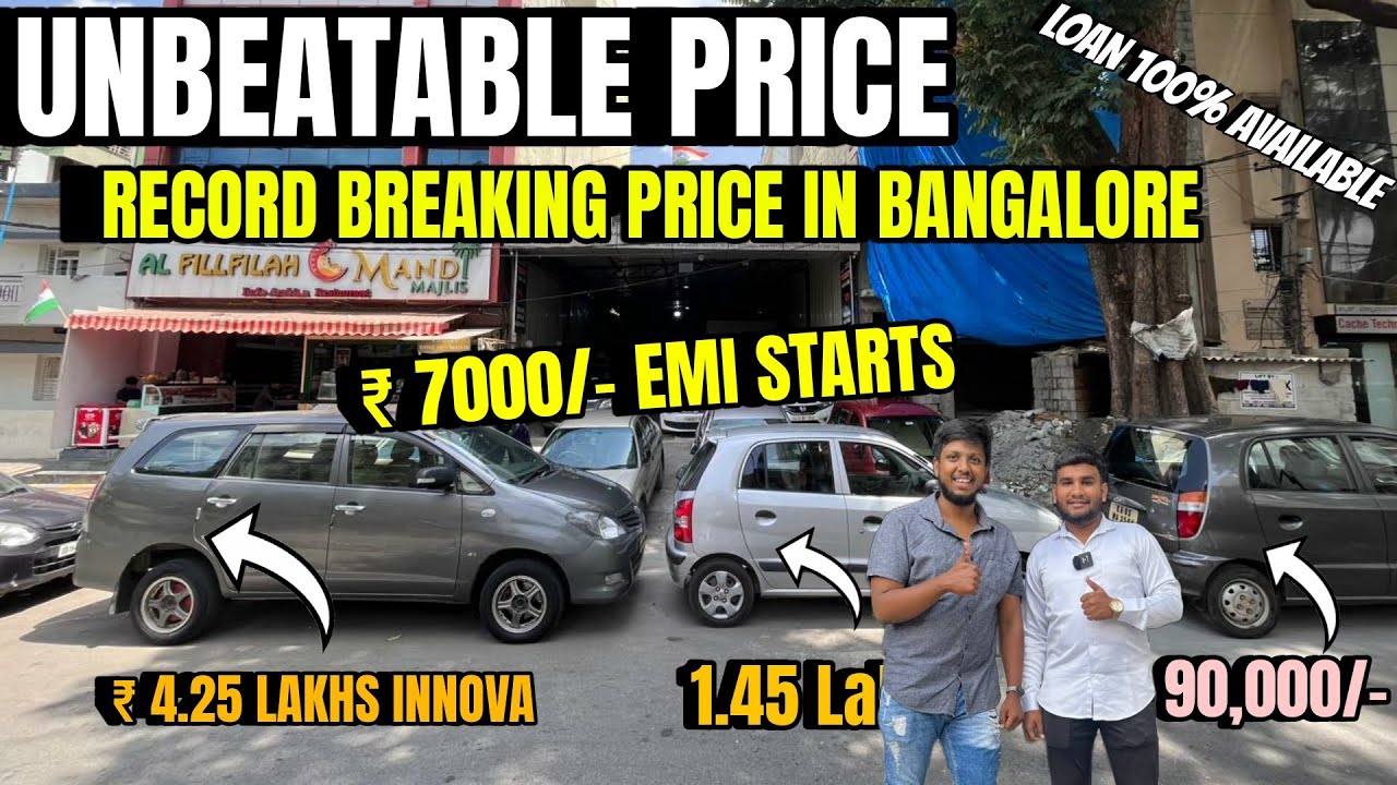 EMI Starts From 7000/- | Used SUV Cars In Bangalore For Sale|second ...