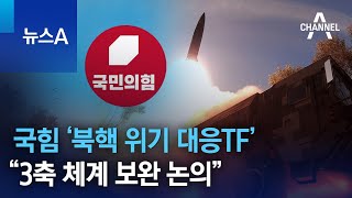 국힘 ‘북핵 위기 대응TF’ 17일 출범…“3축 체계 보완 논의” | 뉴스A