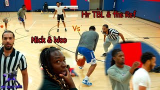 Mr Tbl \u0026 The ref face off against 2 pros with money in the line (GAME GETS HEATED)!! Must watch