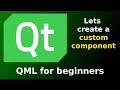 QML custom components - Udemy preview