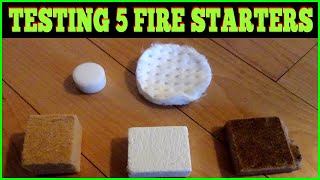 Testing fire starters