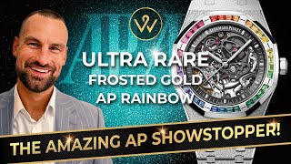 Unveiling the MYTHICAL Frosted AP Royal Oak Rainbow Openworked | 15412BC - Official Watches