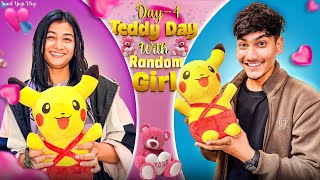 Teddy day with random Girl￼🫣🧸￼ || Sunil Yogi Vlog