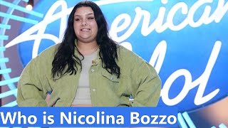 Who is Nicolina Bozzo? Seriously talented girl from American Idol 2022