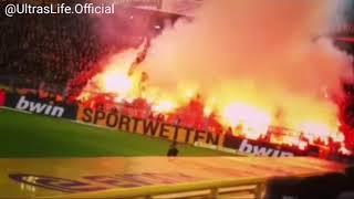 Pyro Leverkusen-Fans In Dortmund | Borussia Dortmund - Bayer Leverkusen 2019.02.24 | BVB - B04 3:2