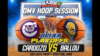 Cardozo Clerks Vs Ballou Knights Semi Final Playoff Game Highlights