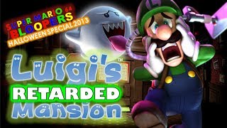 super mario 64 halloween 2013: Luigi's retarded mansion