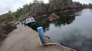 佐渡尖閣湾　揚島遊園　海中透視船