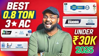 [NEW] Best AC In India 2025 🌡️ Top Picks for 0.8 Ton ACs | Best AC Under ₹30,000