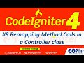 #09 Remapping method calls in Controller class | CodeIgniter 4 Tutorials