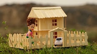 How to make a Popsicle Stick Doll House