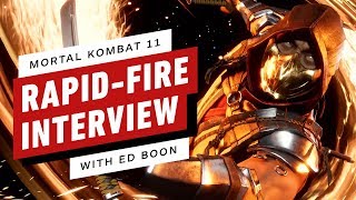 Mortal Kombat: 14 Rapid Fire Questions with Ed Boon