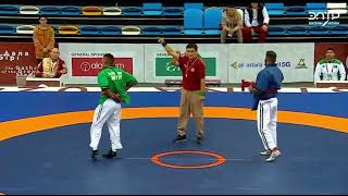 Алыш курош  1/8 финал                                         Казбек Уулу vs Haseeb M