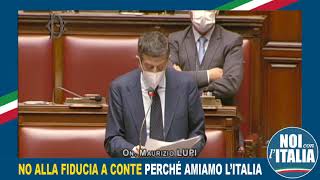 Lupi - Proprio perché amiamo l’Italia non daremo la nostra fiducia a Conte (18.01.21)